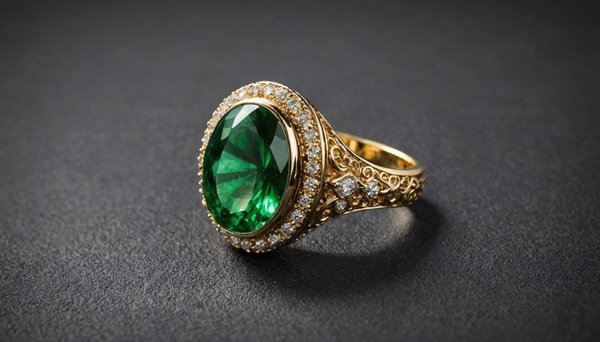 Bague pierre verte : élégance et confort à petit prix