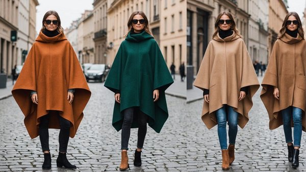 Ces ponchos tendance qui vont transformer votre garde-robe